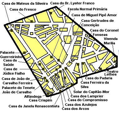 Karte der Ribeirinho