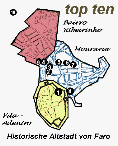 Karte der hist. Altstadt