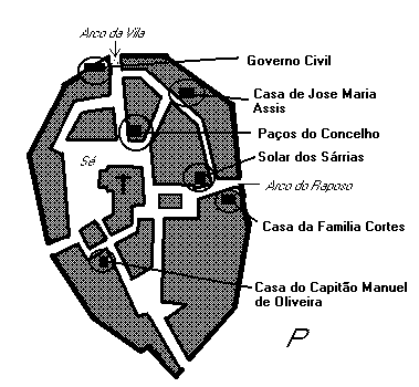 Karte der Vila-Adentro