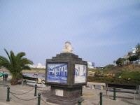 auf dem Weg zur Fischer-Mole