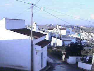 Blick von der Kirche auf Guia