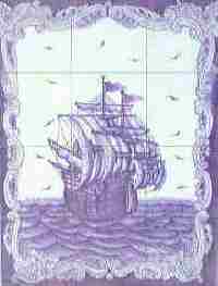 Gil Eanes auf einer aalten Briefmarke
