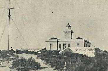 Ponta da Piedade auf einer historischen Ansichtskarte