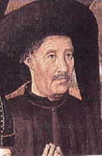 Heinrich der Seefahrer auf einem zeitgenössischem Gemälde