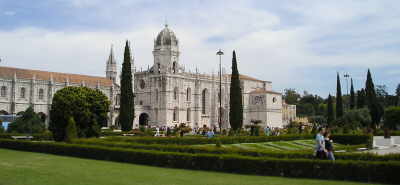 Blick auf das Hieronymus Kloster