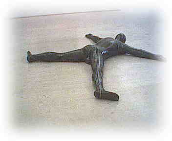 moderne Plastik im Centro de Arte Moderna Jos&eacute; de Azeredo Perdig&atilde;o