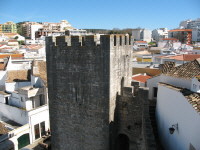 auf den Zinnen des Kastells