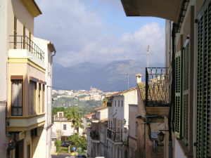 Blick auf die Serra de Tramuntana