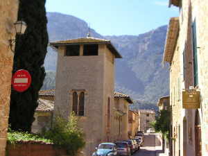 Stadtansicht mit Windmuehle