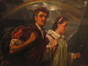 Krekovic, Selbstportr&auml;t mit Ehefrau