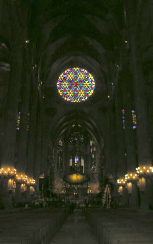 Kirchenschiff der kathedrale