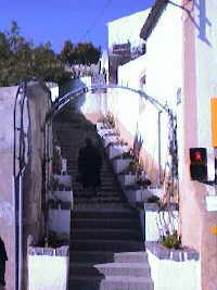 Aufgang zur Werkstatt