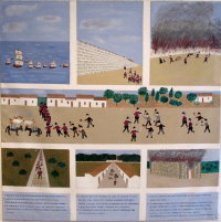 Bilderreihe des einheimischen K&uuml;nstlers Sebasti�o de Sousa Chaveca